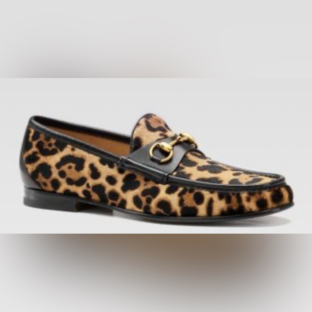 NIB Limited Edition Gucci 1953 Moccasins-Jaguar Calfskin & Leather size 10